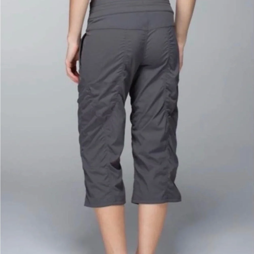 Lululemon Dance Studio Crop Gray Pants Unlined 6 - Picture 2 of 8